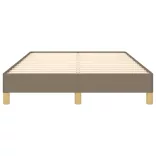 ágykeret matrac nélkül tópszín 120x190 cm anyagból