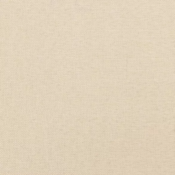 ágykeret matrac nélkül krém 120x190 cm szövet