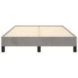 ágykeret matrac nélkül Világosszürke 120x190 cm Velvet