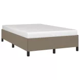 ágykeret matrac nélkül tópszín 120x190 cm anyagból