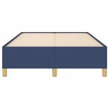 ágykeret matrac nélkül kék 120x190 cm szövet