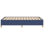 ágykeret matrac nélkül kék 120x190 cm szövet