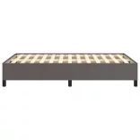 ágykeret matrac nélkül szürke 120x190 cm műbőr