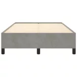 ágykeret matrac nélkül Világosszürke 120x190 cm Velvet