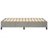 ágykeret matrac nélkül Világosszürke 120x190 cm Velvet