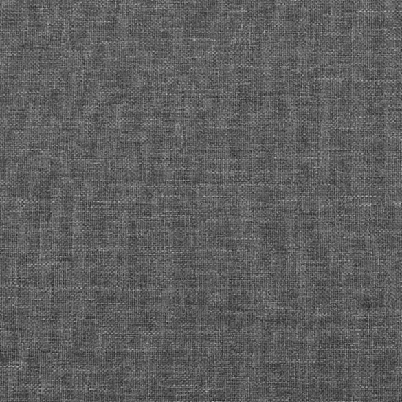 sötétszürke szövet rugós ágy matraccal 120 x 190 cm