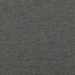 sötétszürke szövet rugós és LED-es ágy matraccal 120x190 cm