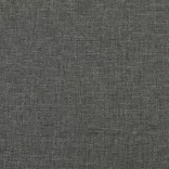 sötétszürke szövet rugós és LED-es ágy matraccal 120x190 cm