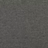 sötétszürke szövet rugós és LED-es ágy matraccal 120x190 cm