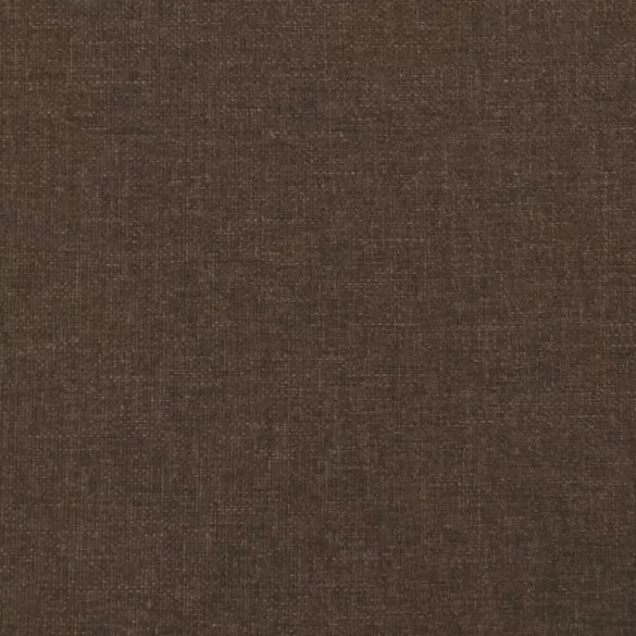 barna szövet rugós és LED-es ágy matraccal 120x190 cm