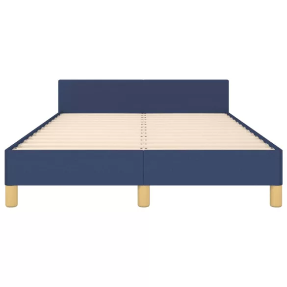 ágykeret matrac nélkül kék 120x190 cm szövet