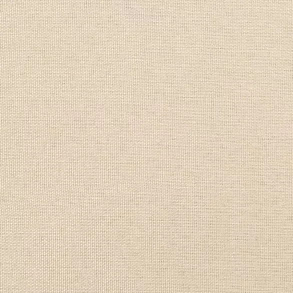 ágykeret matrac nélkül krém 120x190 cm szövet