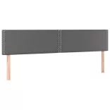 ágykeret matrac nélkül szürke 120x190 cm műbőr