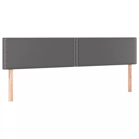 ágykeret matrac nélkül szürke 120x190 cm műbőr