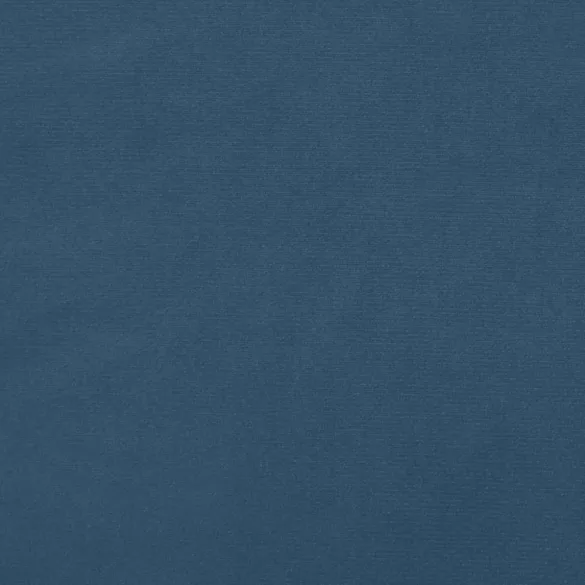 ágykeret matrac nélkül sötétkék 120x190 cm bársony