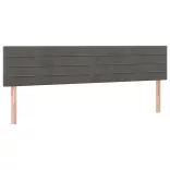 ágykeret matrac nélkül sötétszürke 120x190 cm Velvet