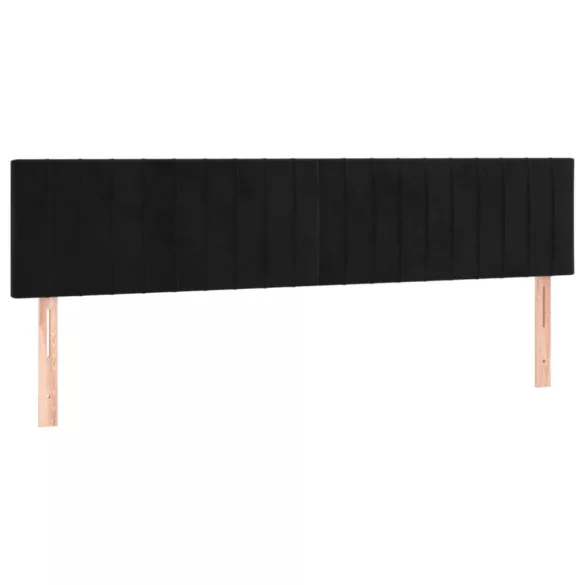 ágykeret matrac nélkül fekete 120x190 cm Velvet