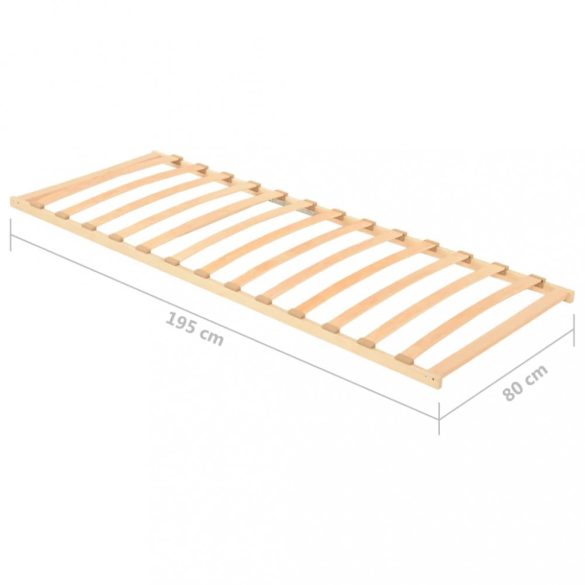 13 léces ágyrács 80 x 200 cm
