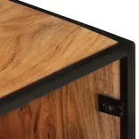 tömör akácfa TV-szekrény 110 x 30 x 45 cm