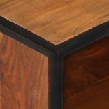 tömör akácfa TV-szekrény 110 x 30 x 45 cm