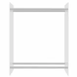 átlátszó edzett üveg tűzifatároló 80 x 35 x 100 cm