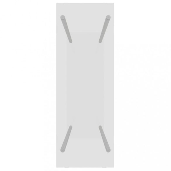 átlátszó edzett üveg tűzifatároló 80 x 35 x 100 cm