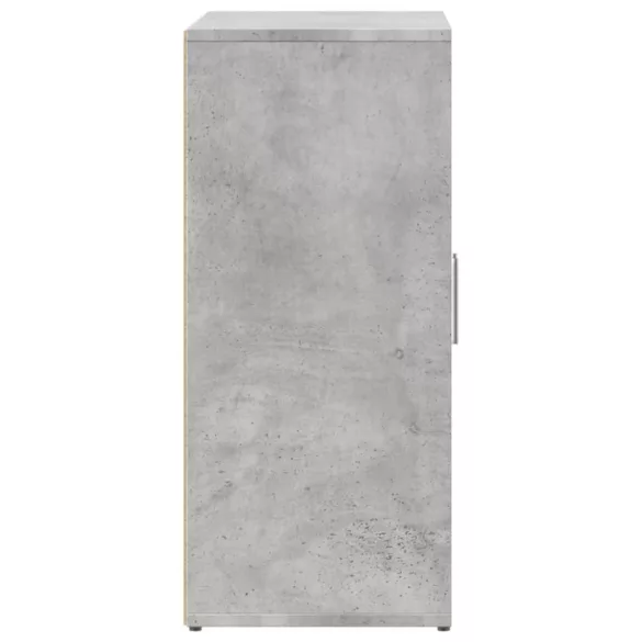 2 db betonszürke szerelt fa tálalószekrény 60 x 31 x 70 cm