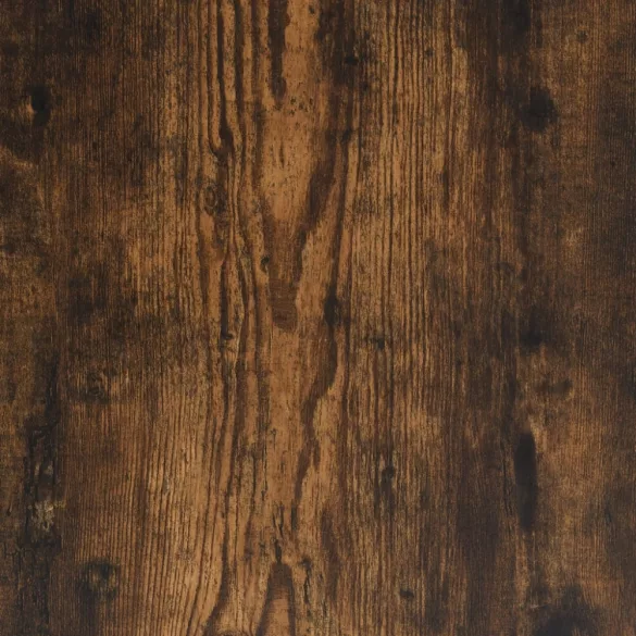 2 db füstös tölgy színű szerelt fa tálalószekrény 60x31x84 cm