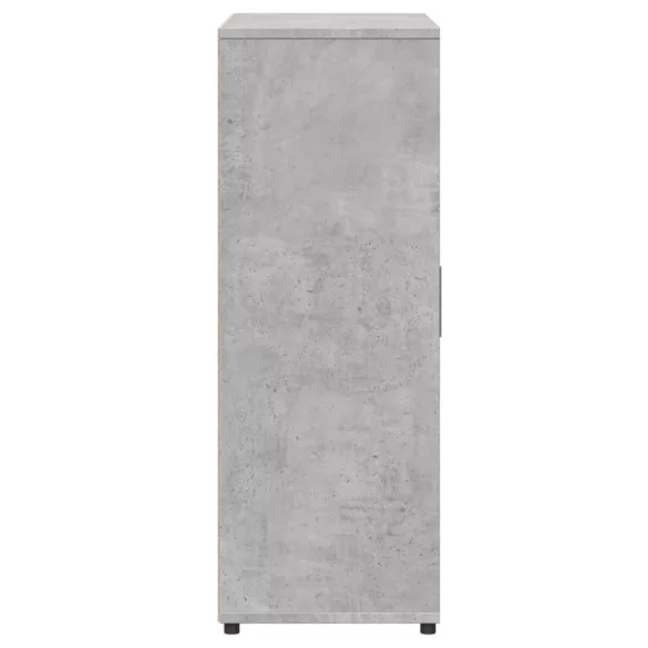 2 db betonszürke szerelt fa tálalószekrény 60 x 31 x 84 cm