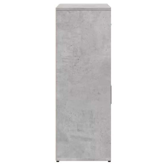 2 db betonszürke szerelt fa tálalószekrény 60 x 30 x 84 cm