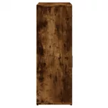 2 db füstös tölgy színű szerelt fa tálalószekrény 60x30x84 cm