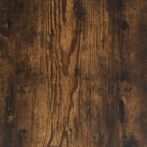 2 db füstös tölgy színű szerelt fa tálalószekrény 79x38x80 cm