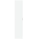fehér szerelt fa magasszekrény 70 x 35 x 180