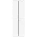 fehér szerelt fa magasszekrény 60 x 35 x 180 cm