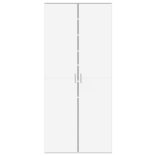 fehér szerelt fa cipősszekrény 80 x 39 x 178 cm