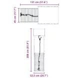 tömör duglászfenyő kültéri játszószett