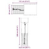 impregnált fenyőfa kültéri játszószett