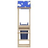 tömör fenyőfa kültéri játszószett