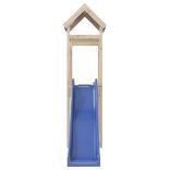 tömör fenyőfa kültéri játszószett