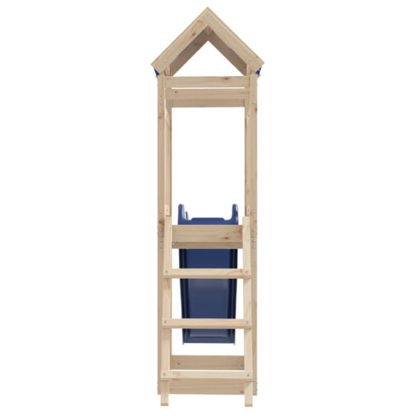 tömör fenyőfa kültéri játszószett