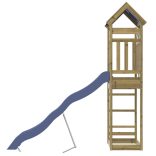 impregnált fenyőfa kültéri játszószett