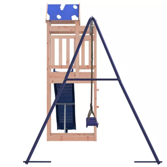 tömör duglászfenyő kültéri játszószett