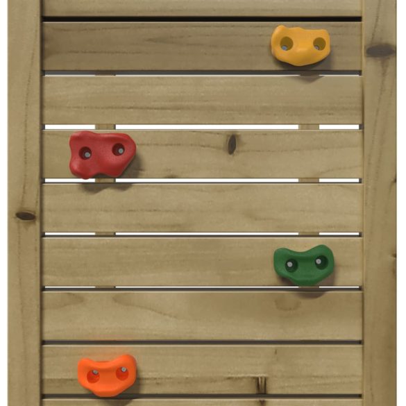 impregnált fenyőfa kültéri játszószett