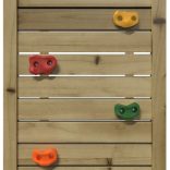 impregnált fenyőfa kültéri játszószett