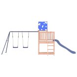 tömör duglászfenyő kültéri játszószett