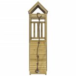 impregnált fenyőfa kültéri játszószett