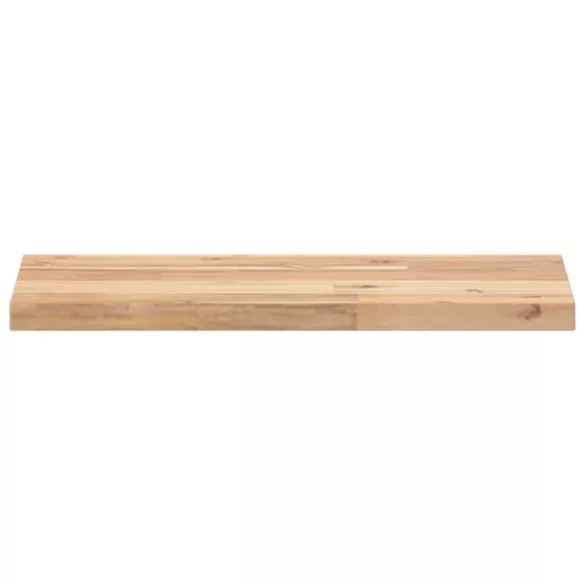 3 db kezeletlen tömör akácfa függőpolc 60 x 20 x 2 cm