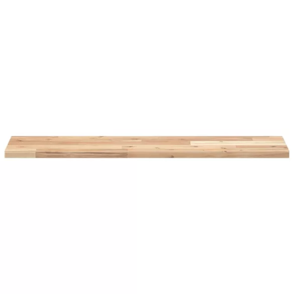 3 db kezeletlen tömör akácfa függőpolc 100 x 20 x 2 cm