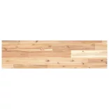 3 db kezeletlen tömör akácfa függőpolc 100 x 20 x 2 cm