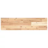 3 db kezeletlen tömör akácfa függőpolc 100 x 20 x 2 cm